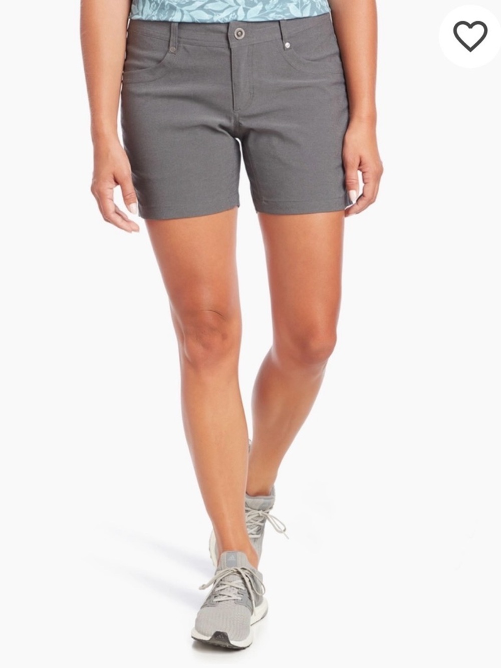 Kuhl Womens Trekr short - charcoal